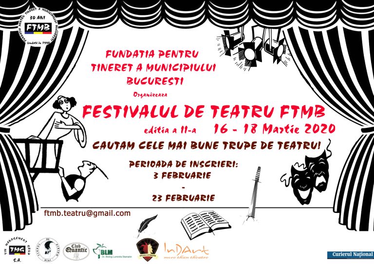 Amanarea proiectului “Festivalul de Teatru FTMB” – editia a II-a