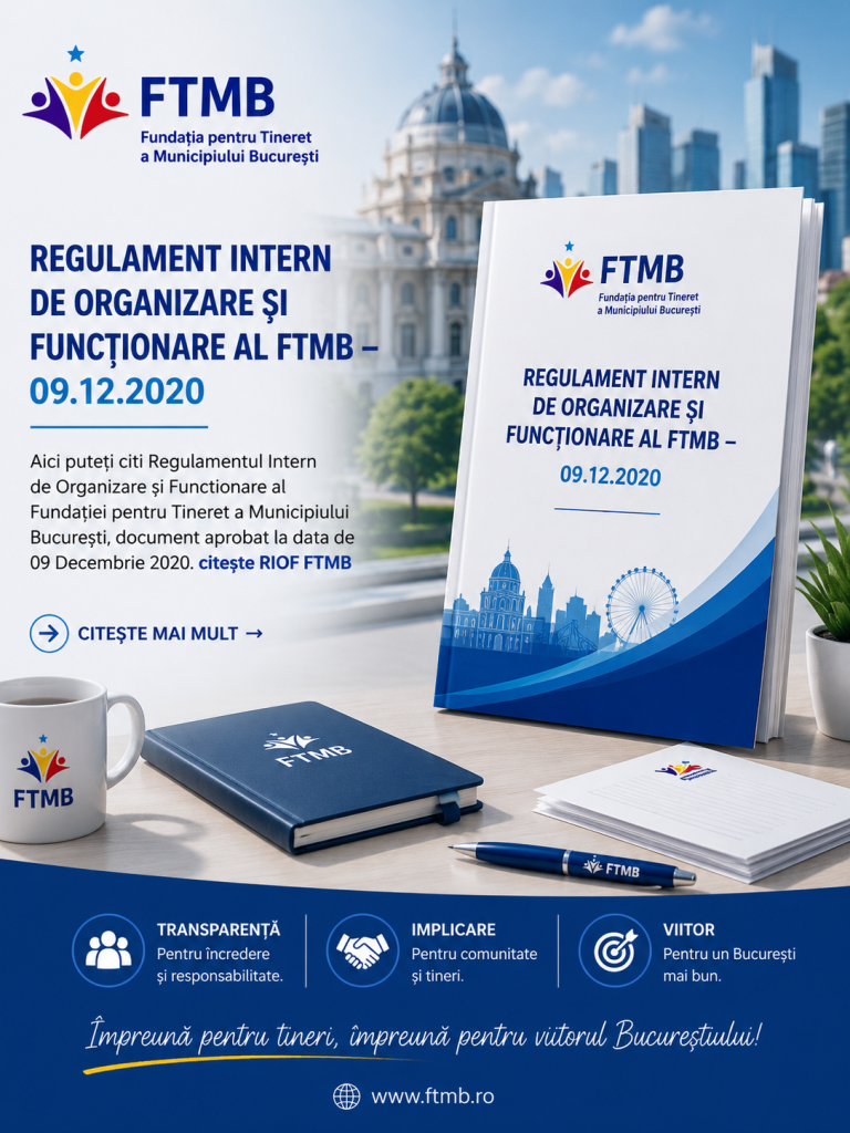 Regulament Intern de Organizare si Functionare al FTMB – 09.12.2020
